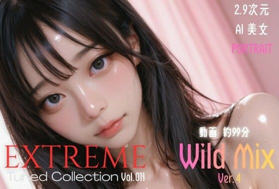 2.9次元AI美女 PORTRAIT EXTREME Tuned Collection VOL.011 Wild Mix Ver.4 AI SEX 動画集